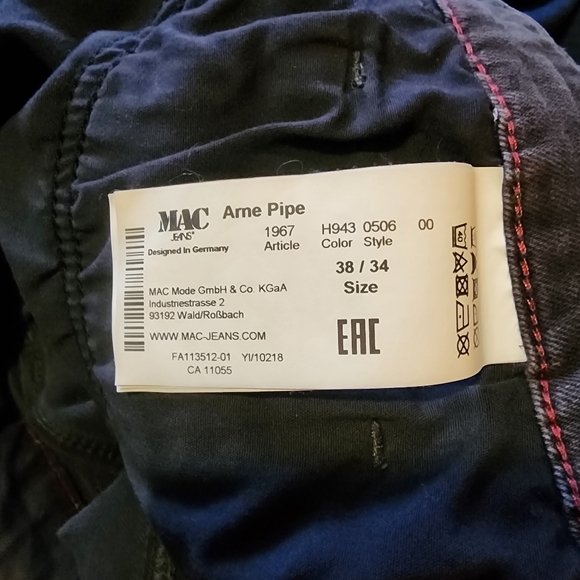 MAC Arne Straight Leg Jeans - Picture 8 of 11